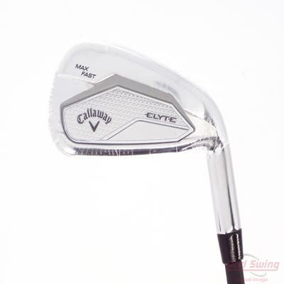 Mint Callaway Elyte Max Fast Single Iron 7 Iron Mitsubishi Vanquish PL 40 Graphite Senior Right Handed 37.0in