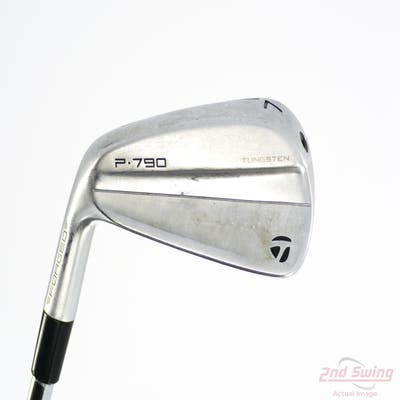 TaylorMade 2023 P790 Single Iron 7 Iron True Temper Dynamic Gold Mid 115 X100 Steel X-Stiff Left Handed 37.5in