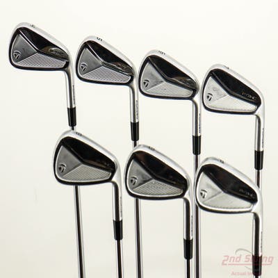TaylorMade 2023 P7MC Iron Set 4-PW Project X Rifle 6.0 Steel Stiff Right Handed +1/2"