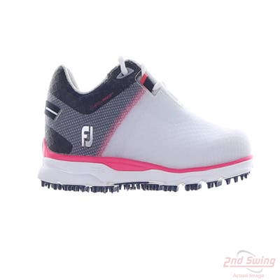 New Womens Golf Shoe Footjoy 2022 Pro SL Sport Medium 5.5 White/Gray/Black MSRP $175