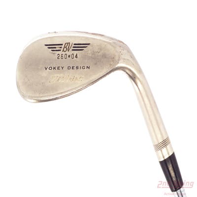 Titleist Vokey Chrome 200 Wedge Lob LW 60° 4 Deg Bounce True Temper Dynamic Gold Steel Wedge Flex Right Handed 35.0in