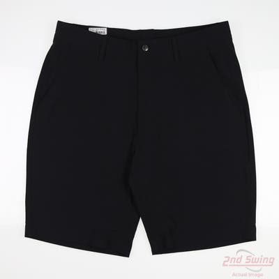 New Mens Footjoy Shorts 32 Black MSRP $80 23939