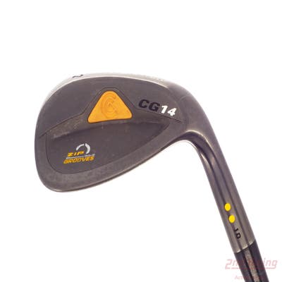 Cleveland CG14 Gunmetal Wedge Gap GW 52° 10 Deg Bounce Cleveland Traction Wedge Steel Wedge Flex Right Handed 35.75in