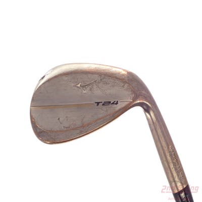 Mizuno T24 Denim Copper Wedge Sand SW 56° 8 Deg Bounce V Grind True Temper Dynamic Gold Tour Issue S400 Steel Stiff Right Handed 35.5in