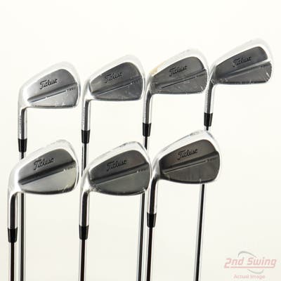Mint Titleist 2025 T250 Iron Set 4-PW Project X 6.0 Steel Stiff Left Handed +1"