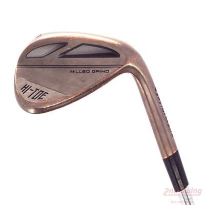 TaylorMade Milled Grind HI-TOE 3 Copper Wedge Lob LW 60° 13 Deg Bounce FST KBS Hi-Rev 2.0 115 Steel Wedge Flex Right Handed 35.0in