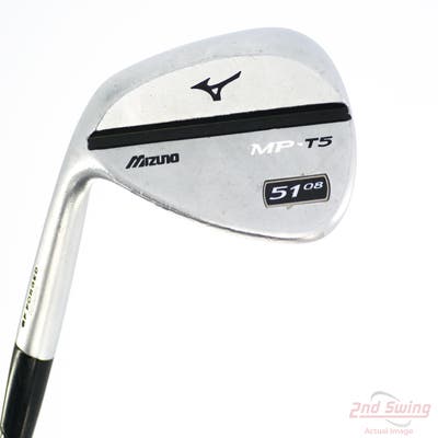 Mizuno MP T5 White Satin Wedge Gap GW 51° 8 Deg Bounce Fujikura Orochi Tour Spec Graphite Regular Left Handed 36.25in