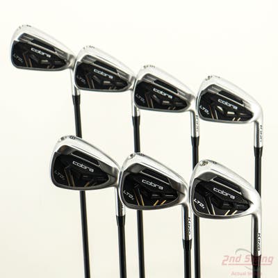 Cobra LTDx Iron Set 4-PW FST KBS PGI 75 Graphite Regular Right Handed -1/4"