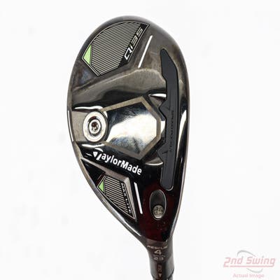 TaylorMade Qi35 MAX Lite Rescue Hybrid 4 Hybrid 23° Mitsubishi Vanquish 5 Blue Graphite Senior Right Handed 40.0in