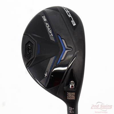 Cobra DS-ADAPT X Fairway Wood 3 Wood 3W 16.5° Mitsubishi Vanquish 4 Blue Graphite Senior Right Handed 43.0in