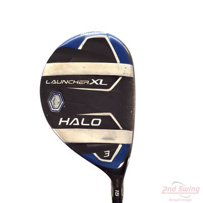 Cleveland Launcher XL Halo Fairway Wood 3 Wood 3W 15° Project X Cypher 55 Graphite Regular Right Handed 43.5in