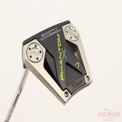 Titleist Scotty Cameron Phantom X 7 Putter Steel Left Handed 34.25in