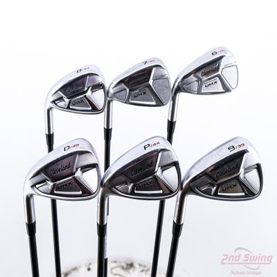 Cleveland Launcher UHX Iron Set 6-PW AW Miyazaki C. Kua 60 Graphite Senior Left Handed +1/2"