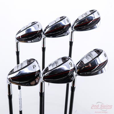 Mint Cobra 2023 T-Rail Iron Set 5-PW Cobra Ultralite 50 Graphite Regular Left Handed STD