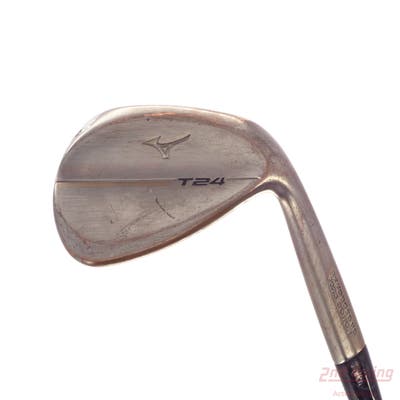 Mint Mizuno T24 Denim Copper Wedge Sand SW 56° 10 Deg Bounce D Grind True Temper Dynamic Gold Tour Issue S400 Steel Stiff Right Handed 35.5in