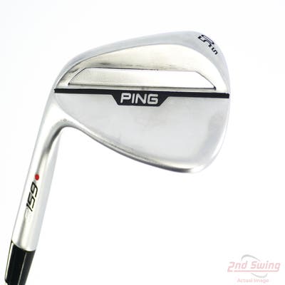 Ping s159 Chrome Wedge Gap GW 50° 12 Deg Bounce S Grind FST KBS Tour 120 Steel Stiff Left Handed Red dot 35.75in