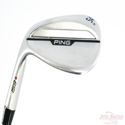 Ping s159 Chrome Wedge Sand SW 54° 10 Deg Bounce H Grind FST KBS Tour 120 Steel Stiff Left Handed Red dot 35.5in
