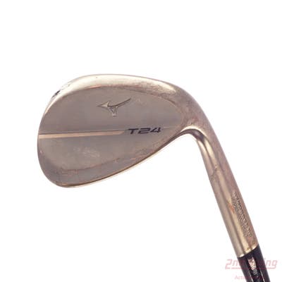 Mint Mizuno T24 Denim Copper Wedge Sand SW 56° 8 Deg Bounce V Grind True Temper Dynamic Gold Tour Issue S400 Steel Stiff Right Handed 35.75in
