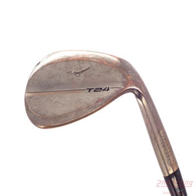 Mizuno T24 Denim Copper Wedge Sand SW 56° 8 Deg Bounce V Grind True Temper Dynamic Gold Tour Issue S400 Steel Stiff Right Handed 35.5in