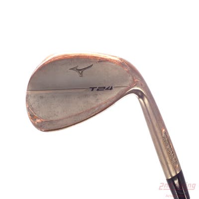Mizuno T24 Denim Copper Wedge Sand SW 56° 12 Deg Bounce S Grind True Temper Dynamic Gold Tour Issue S400 Steel Stiff Right Handed 35.75in