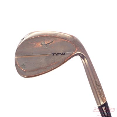 Mizuno T24 Denim Copper Wedge Sand SW 56° 8 Deg Bounce V Grind True Temper Dynamic Gold Tour Issue S400 Steel Stiff Right Handed 35.75in