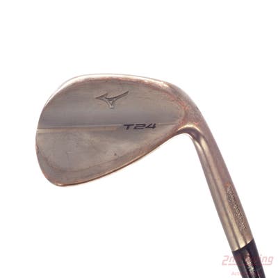 Mizuno T24 Denim Copper Wedge Sand SW 56° 12 Deg Bounce S Grind True Temper Dynamic Gold Tour Issue S400 Steel Stiff Right Handed 35.75in