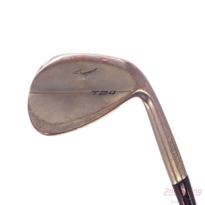 Mizuno T24 Denim Copper Wedge Sand SW 56° 10 Deg Bounce D Grind True Temper Dynamic Gold Tour Issue S400 Steel Stiff Right Handed 35.5in