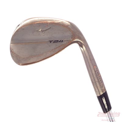 Mizuno T24 Denim Copper Wedge Sand SW 56° 8 Deg Bounce V Grind True Temper Dynamic Gold Tour Issue S400 Steel Stiff Right Handed 35.5in