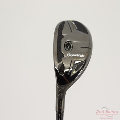 Mint TaylorMade Qi35 Rescue Hybrid 4 Hybrid 22° Mitsubishi Kai'li Blue DarkWave HY Graphite Stiff Left Handed 40.25in