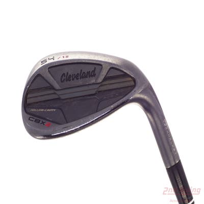 Cleveland CBX 2 Black Satin Wedge Sand SW 54° 12 Deg Bounce True Temper Dynamic Gold 115 Steel Wedge Flex Right Handed 35.0in