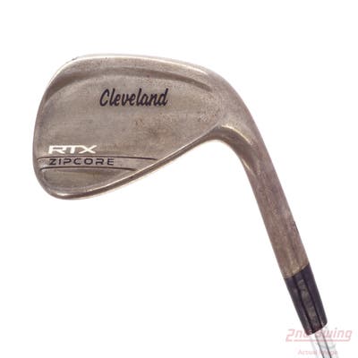 Cleveland RTX ZipCore Raw Wedge Gap GW 52° 10 Deg Bounce Mid True Temper Dynamic Gold Spinner Tour Issue Steel Wedge Flex Right Handed 35.5in