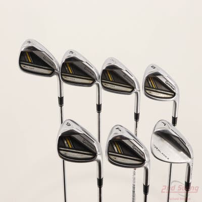 TaylorMade Rocketbladez Iron Set 5-PW AW FST KBS Tour 90 Steel Stiff Right Handed +1/2"