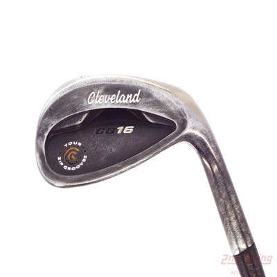 Cleveland CG16 Black Zip Groove Wedge Sand SW 56° 14 Deg Bounce Cleveland Traction Wedge Steel Wedge Flex Right Handed 35.75in