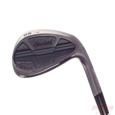 Mint Cleveland CBX 2 Black Satin Wedge Sand SW 56° 12 Deg Bounce FST KBS Hi-Rev 2.0 Steel Regular Right Handed 35.25in