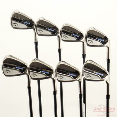 Callaway Paradym Ai Smoke Iron Set 5-PW AW GW Project X Cypher 2.0 60 Graphite Regular Right Handed STD