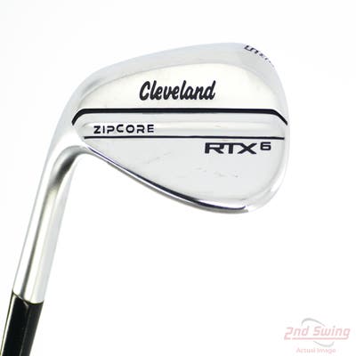 Mint Cleveland RTX 6 ZipCore Tour Satin Wedge Gap GW 52° 10 Deg Bounce Mid True Temper Dynamic Gold Spinner Tour Issue Steel Wedge Flex Left Handed 35.75in