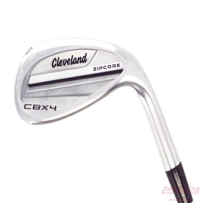 Cleveland CBX 4 ZipCore Wedge Sand SW 56° 14 Deg Bounce FST KBS Hi-Rev 2.0 115 Steel Wedge Flex Right Handed 35.5in