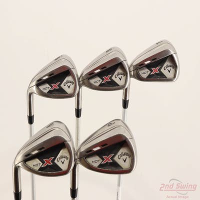 Callaway X Hot 19 Iron Set 7-PW AW Callaway X Hot Graphite Graphite Senior Left Handed +1/4"