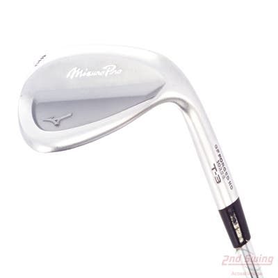 Mizuno Pro T-3 Soft White Satin Wedge Lob LW 58° 8 Deg Bounce C Grind FST KBS Hi-Rev 2.0 115 Steel Wedge Flex Right Handed 35.0in