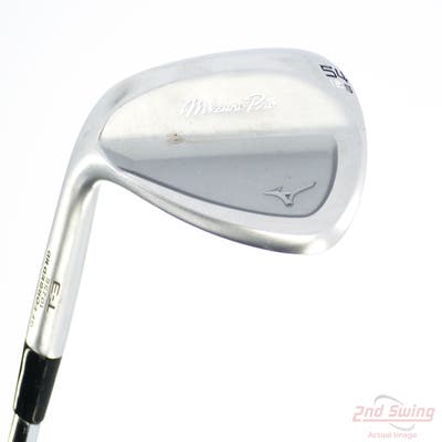 Mizuno Pro T-3 Soft White Satin Wedge Sand SW 54° 12 Deg Bounce S Grind FST KBS Hi-Rev 2.0 115 Steel Wedge Flex Left Handed 35.5in