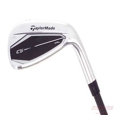 TaylorMade Qi HL Single Iron Pitching Wedge PW FST KBS MAX Graphite 55 Graphite Senior Right Handed 35.5in