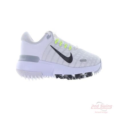 New Womens Golf Shoe Nike Free Golf NN 6.5 White/Black/Green MSRP $135 FN0332 101