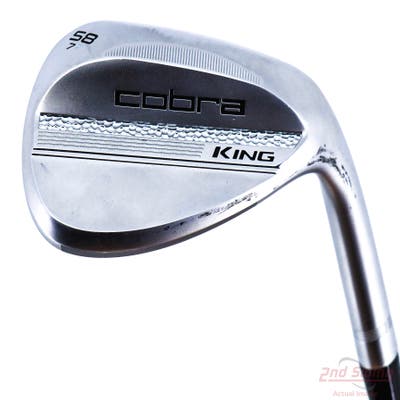 Mint Cobra 2025 King Chrome Wedge Lob LW 58° 7 Deg Bounce Tour Grind True Temper Dynamic Gold Spinner Tour Issue Steel Wedge Flex Right Handed 35.25in