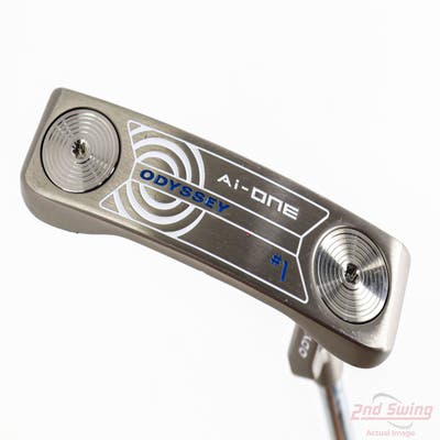 Odyssey Ai-ONE Silver 1 Putter Steel Right Handed 35.0in