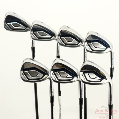 Ping G440 Iron Set 6-PW GW LW ALTA CB Black Steel Senior Right Handed Blue Dot +1/2"