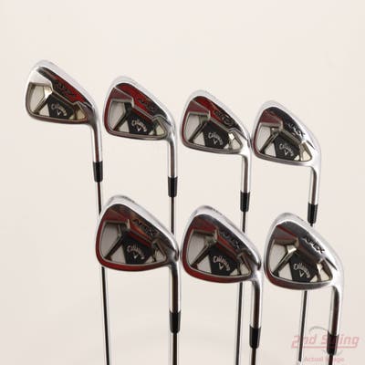 Callaway Apex 21 Iron Set 4-PW True Temper AMT White S300 Steel Stiff Right Handed +1 1/4"