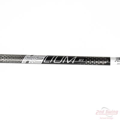 Used W/ Srixon RH Adapter UST Mamiya Helium Nanocore Black Driver Shaft Regular 44.5in