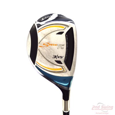 Adams Speedline F11 Titanium Fairway Wood 3 Wood 3W 15° Aldila VooDoo SVS7 Graphite Stiff Right Handed 43.25in