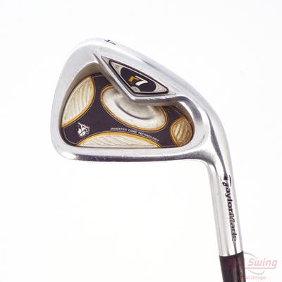 TaylorMade R7 TP Single Iron 4 Iron Stock Steel Shaft Steel Stiff Right Handed 38.5in