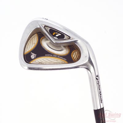 TaylorMade R7 TP Single Iron 5 Iron Stock Steel Shaft Steel Stiff Right Handed 37.75in
